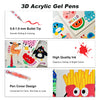 3D Acrylic Gel Pen with Quick-Dry Ink for Art and Notes