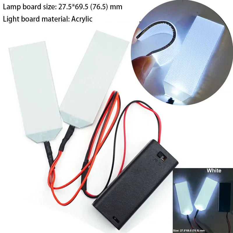 Flexible LED Eye Strips for Cosplay Masks