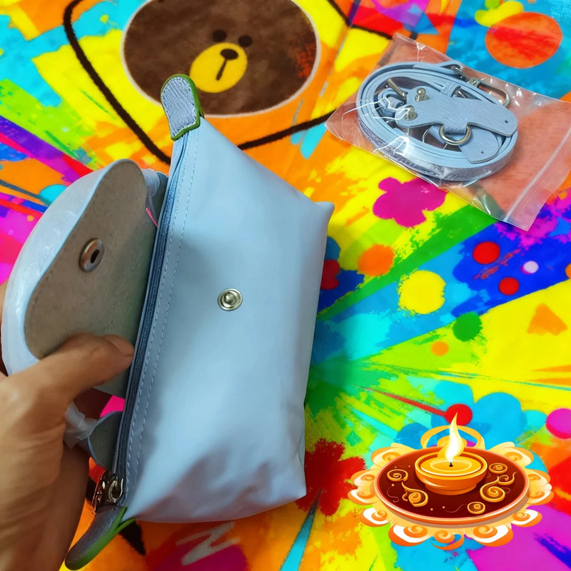 Retro Nylon Mini Crossbody Bag