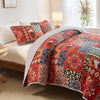Quilted Bedspread Set with Matching Pillowcases