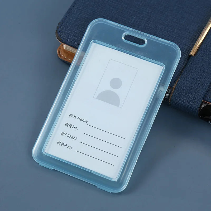 Slim ID Badge Holder with Lanyard