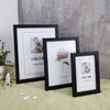 Rustic Wooden Picture Frame for Wall or Table Display