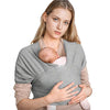 Knitted Fabric Baby Carrier for Front Carrying, Sleeping & On-the-Go Comfort