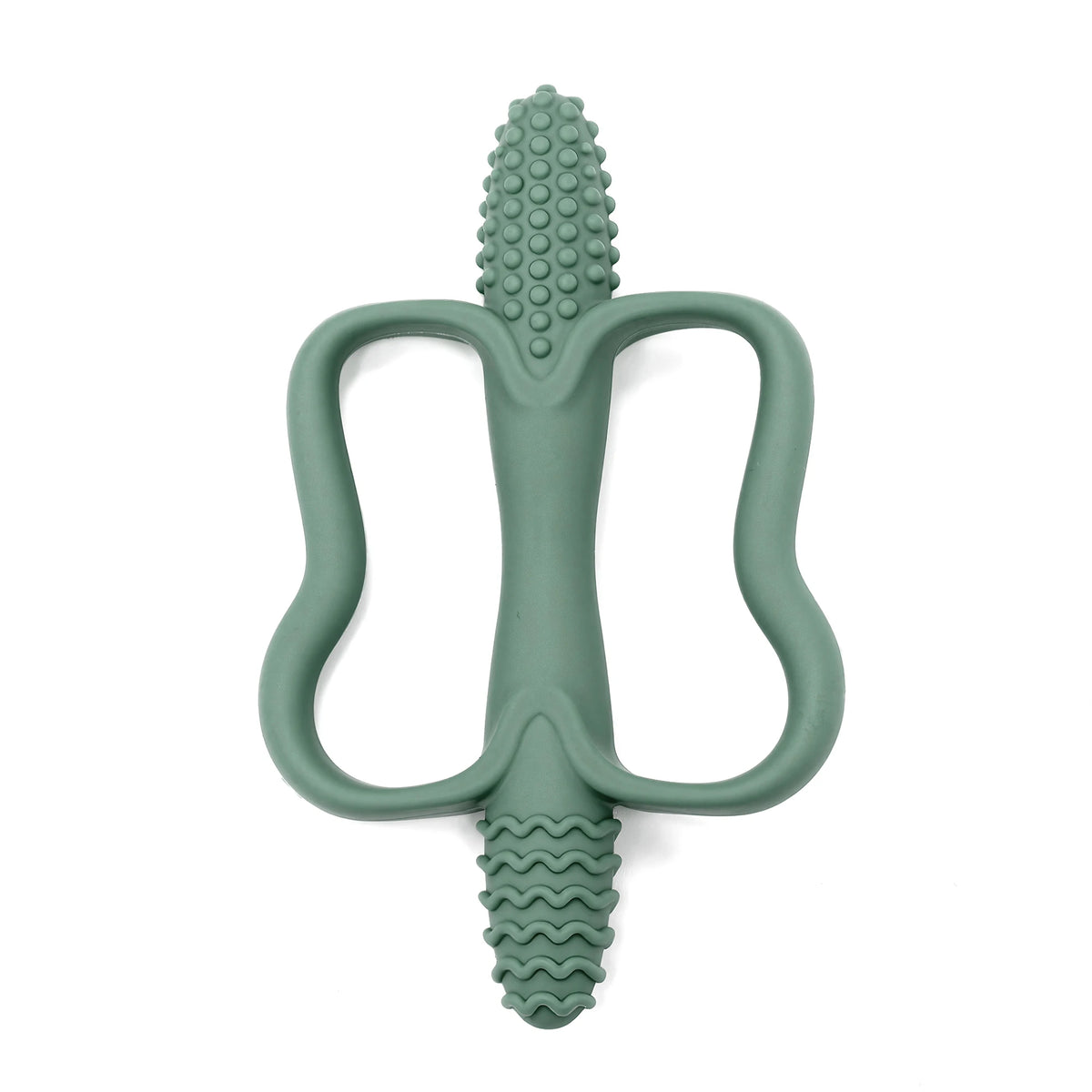 Silicone Teething Stick with Handle – Soft & Safe for Babies