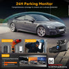 3-Channel 4K Dash Cam with Interior & Rear Cameras