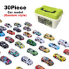 48-Piece Die-Cast Racing Car Set with Storage Case