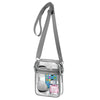 Clear Crossbody Bag – Stadium Approved Transparent PVC Purse