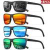 Polarized Square Sunglasses with UV400 Protection