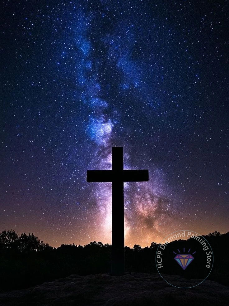Jesus Christ Cross Diamond Painting Kit