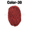 Soft Velvet Chenille Yarn for Knitting and Crochet – 2 Rolls