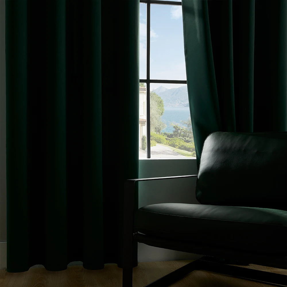 Solid Color Blackout Curtain for Bedroom and Living Room