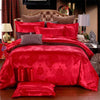 Silver Royal Luxury Duvet Cover Set with Pillowcases