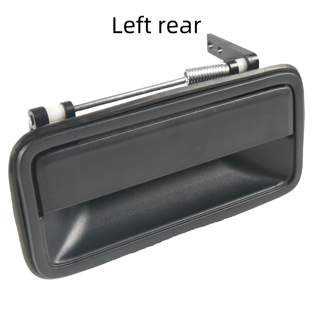 Left rear exterior door handle for Chevy, GMC, and Cadillac trucks and SUVs