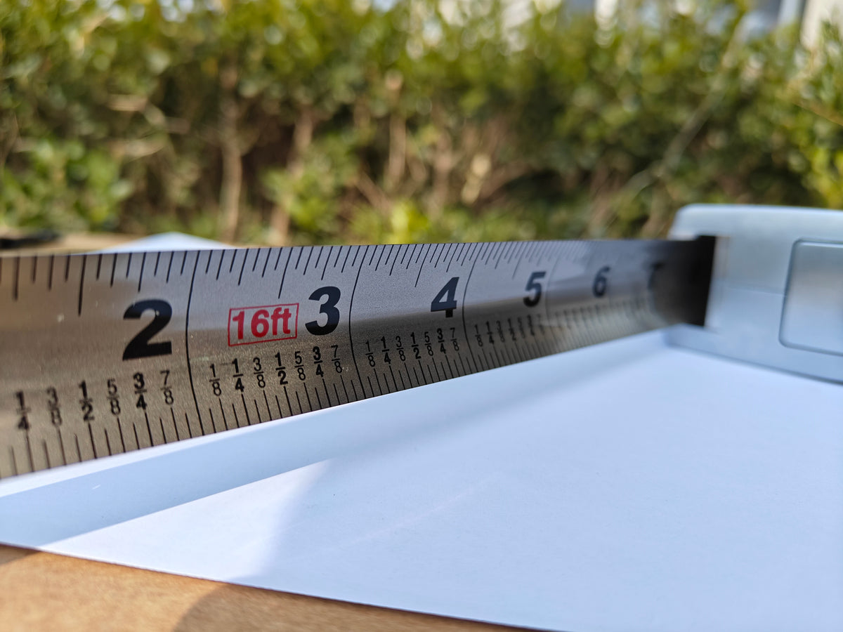 Stainless Steel Retractable Tape Measure