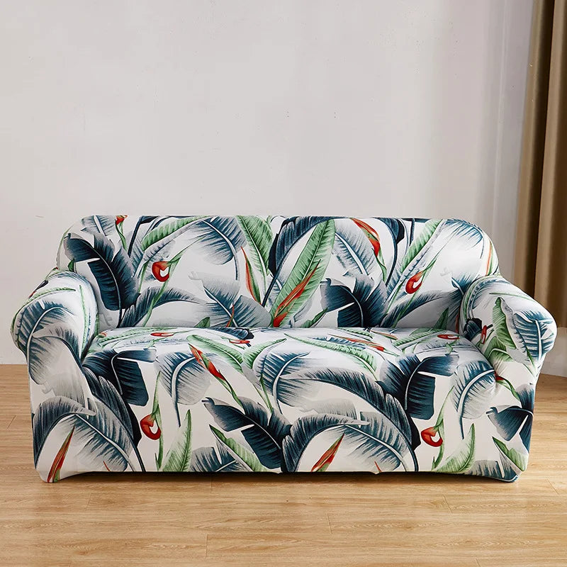 Stretch Sofa Cover with Non-Slip Backing
