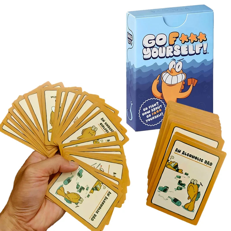 Go Fish Card Game – Funny Family Party Game with a Twist