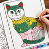 Adult Coloring Book: Animal & Plant Designs for Stress Relief
