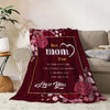 Soft Coral Fleece Throw Blanket – Lightweight & Cozy for All Seasons
