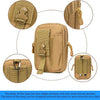Camouflage Tactical Leg Bag with Adjustable Straps