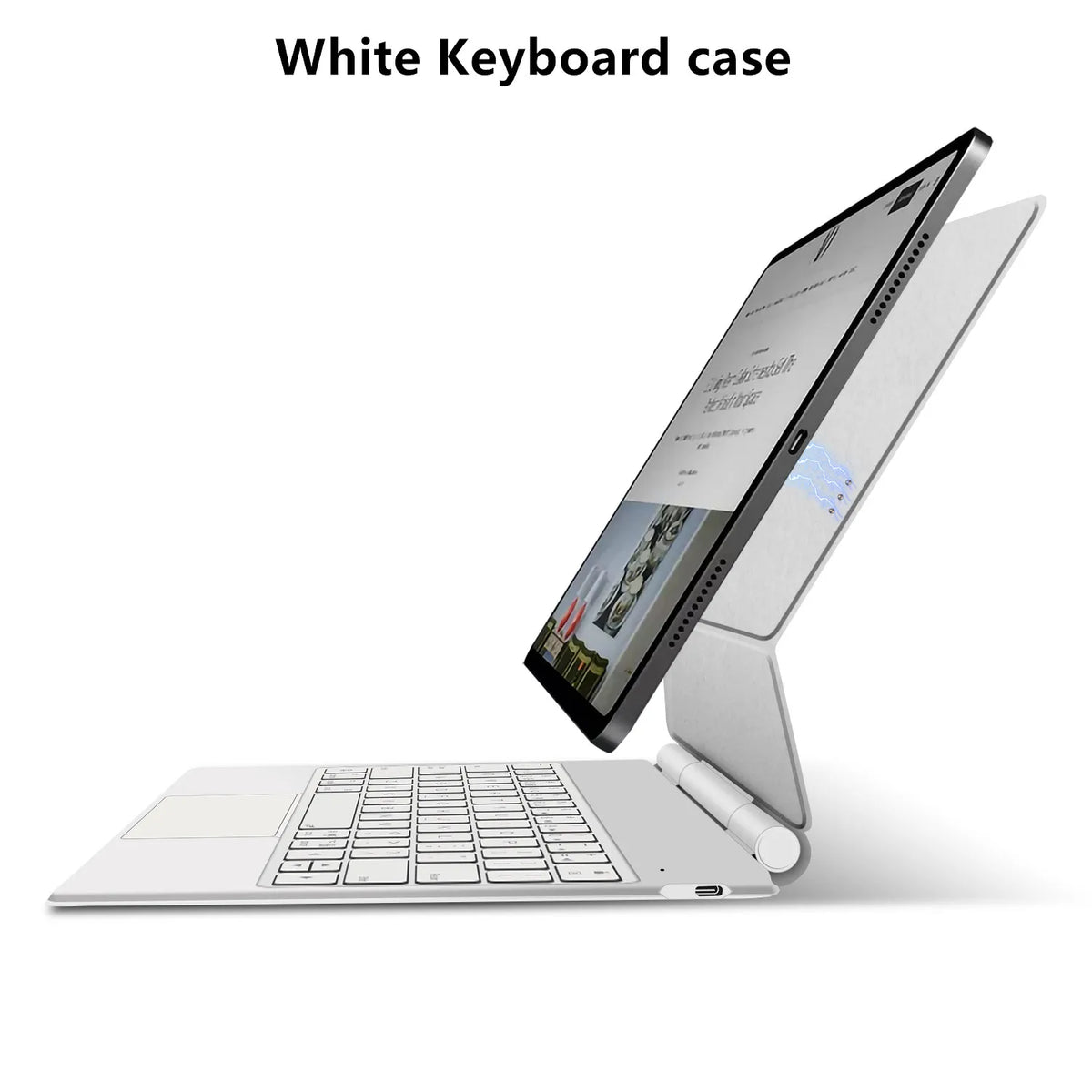 Magnetic Pogo Pin Keyboard Case for iPad Pro & Air
