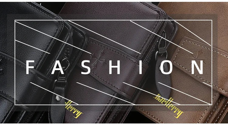 Vintage PU Leather Zipper Wallet for Men