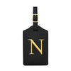 PU Leather Luggage Tag with Privacy Cover