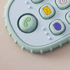 Baby Teething Gloves with Cartoon Bear Design