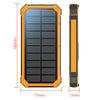 Solar-Powered 20,000mAh Wireless Power Bank with LED Flashlight
