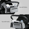 Universal Stroller Organizer with Insulated Cup Holders and Detachable Phone Bag