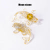 Natural Crystal Goldfish Figurine Feng Shui Decor
