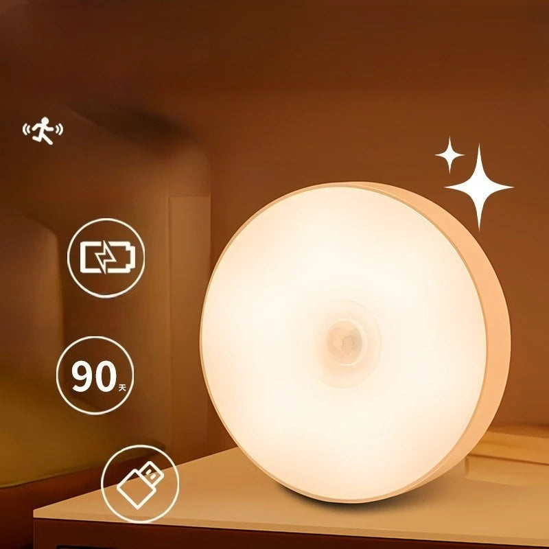 Luz Nocturna LED Magnética con Sensor de Movimiento