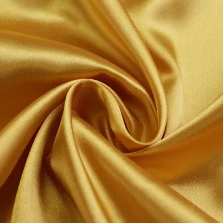 Premium Solid Satin Fabric by the Meter