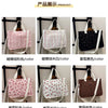 Strawberry Bowknot Canvas Tote Bag