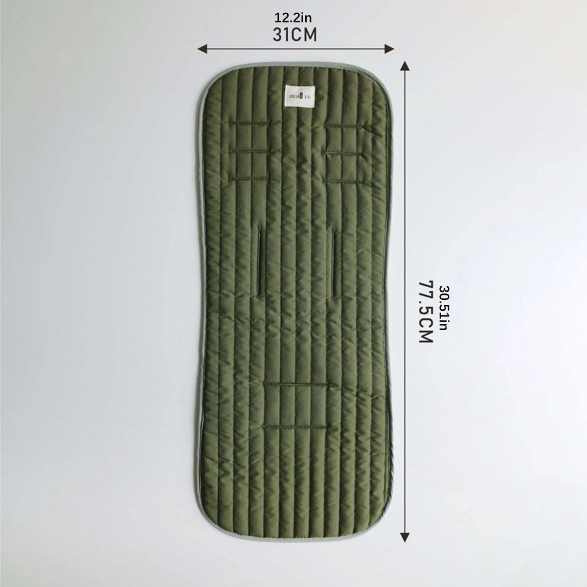 Universal Baby Stroller Seat Pad – Warm, Anti-Slip Cushion for All Seasons