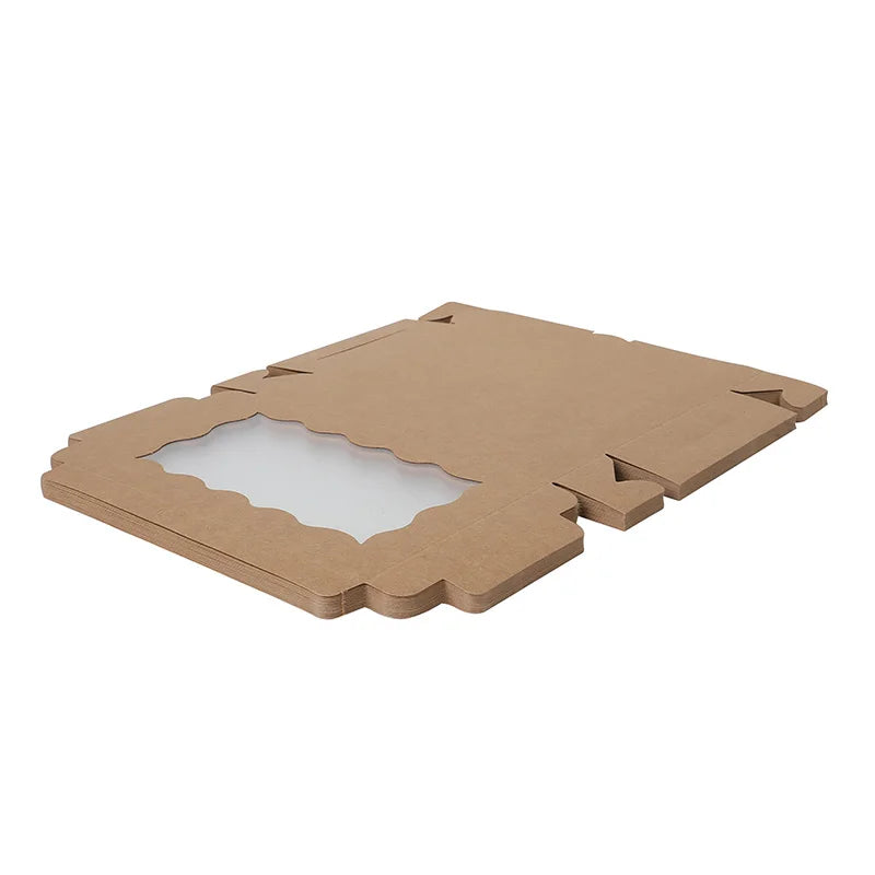 Kraft Paper Gift Boxes with Window