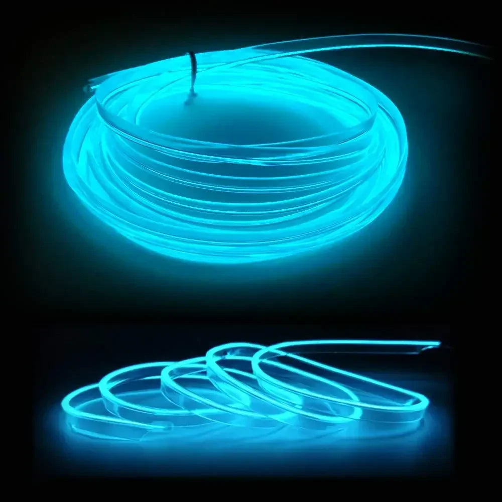 Flexible USB LED Neon Strip Light for Car & Home