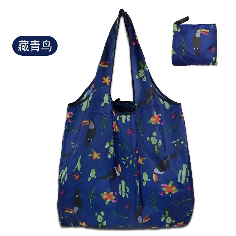 Large Foldable Reusable Shopping Tote Bag