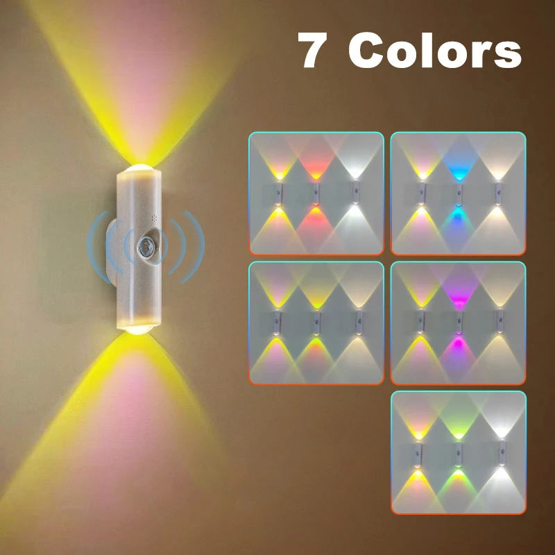 Magnetic RGB Motion-Sensor Night Light