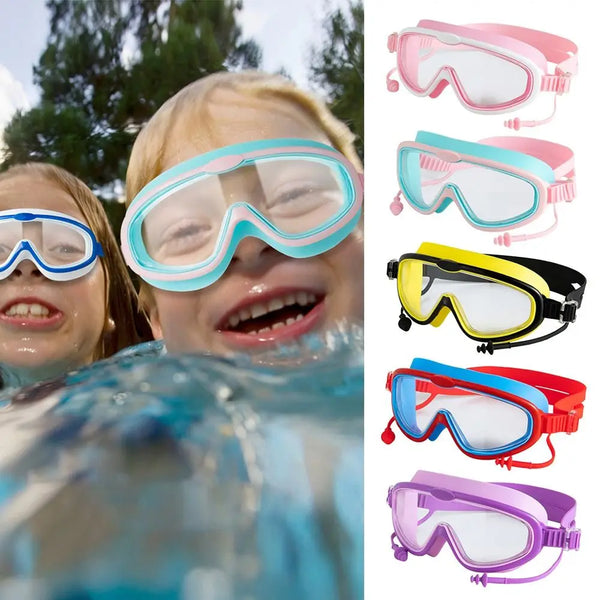 Big Frame Anti-Fog Swim Goggles