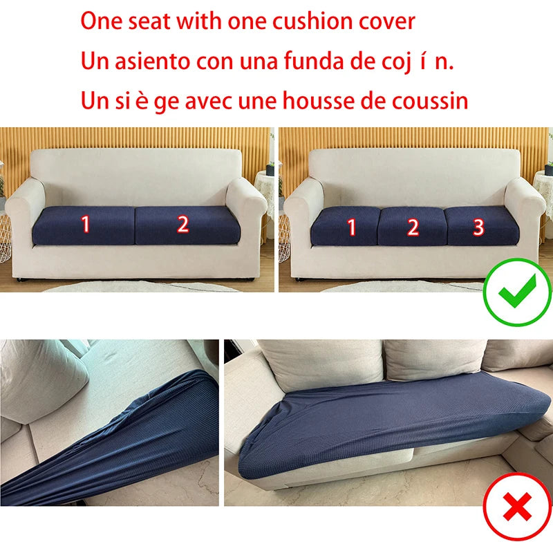 Non-Slip Stretch Sofa Cover for Furniture Protection
