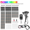 RGB Motorcycle Under-Glow LED Light Kit with Remote