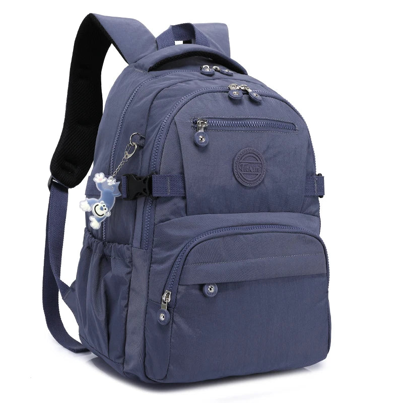 Water-Resistant Travel Backpack with Laptop Compartment