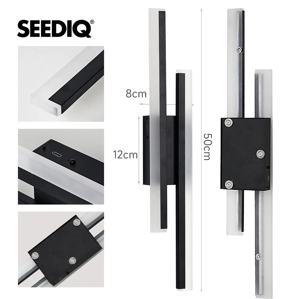 Aplique de Pared Recargable Moderno