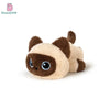 Adorable Siamese Cat Plush Keychain Pendant