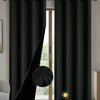 100% Blackout Curtains with Grommets for Bedroom and Living Room