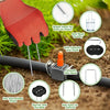 Heavy-Duty Galvanized Landscape Staples with Gaskets (6-inch)