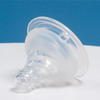 Wide Mouth Silicone Baby Bottle Nipple - Breast-Like Natural Flow