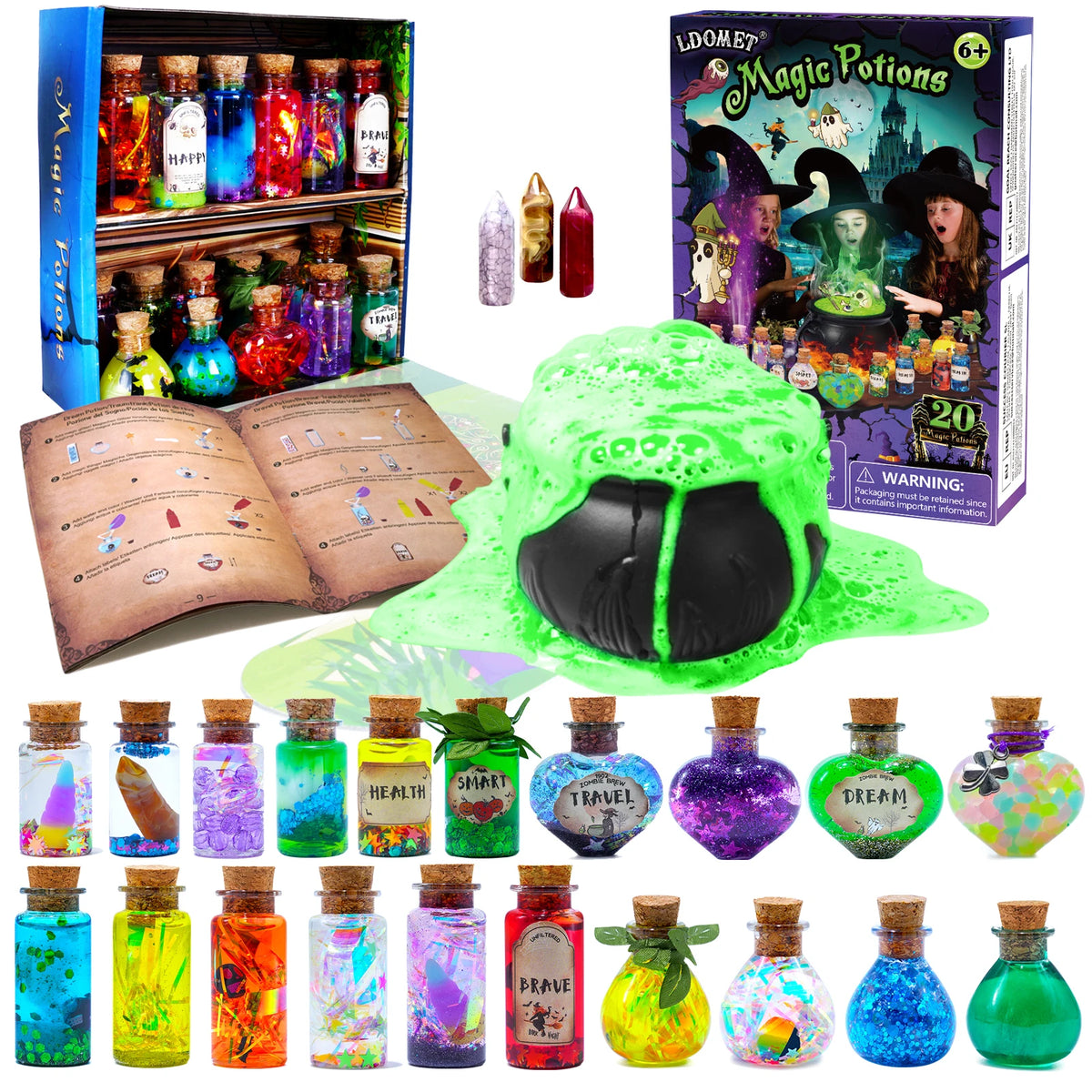 Fairy Potion Making Kit for Kids – Magical DIY Craft & Science Set