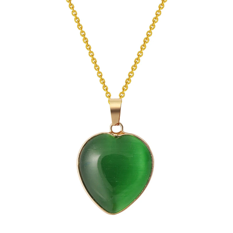 Minimalist Heart Pendant Necklace