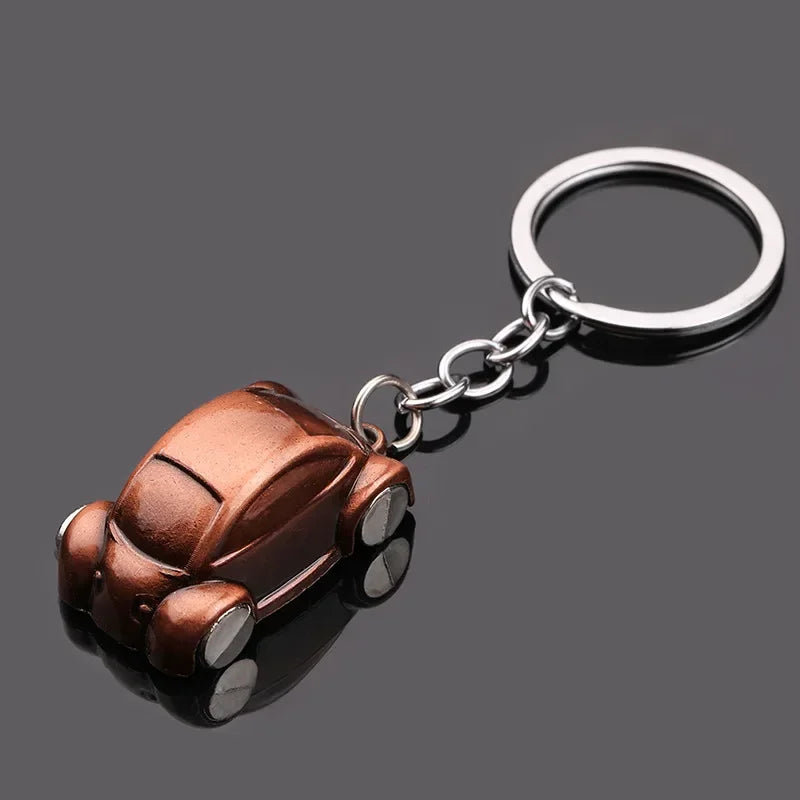 Gearbox Keychain with Turbo Hub and Brake Disc Pendant